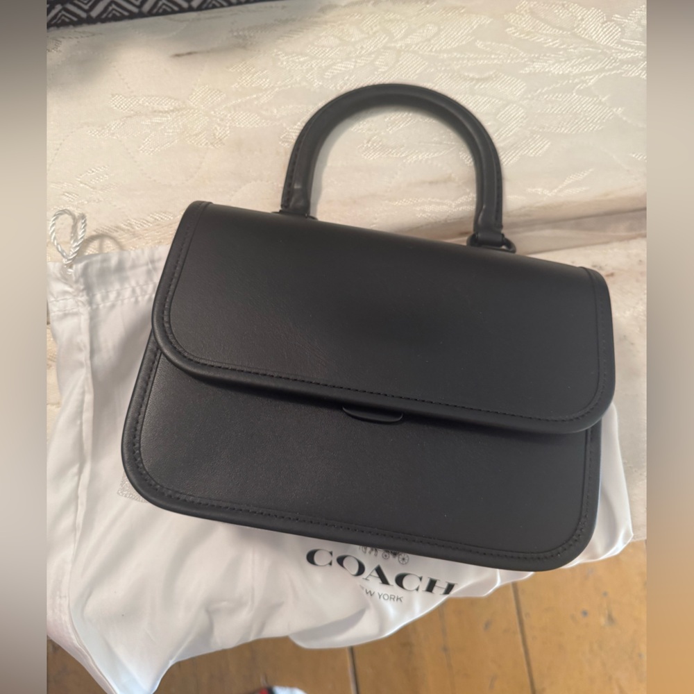 New Rogue Top Handle Bag in Matte Black